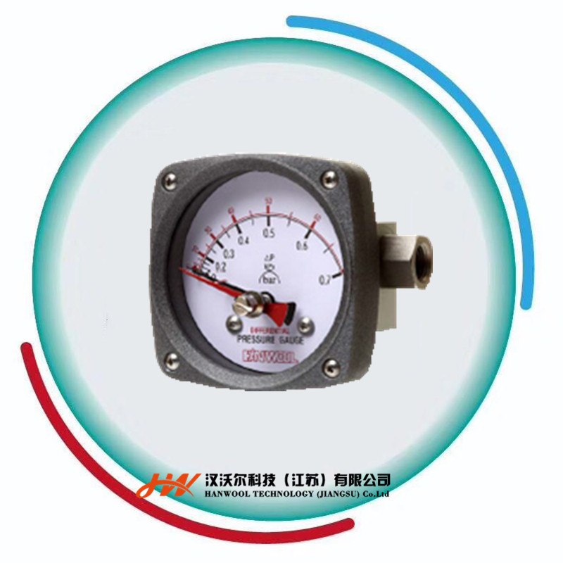 HW-PD307磁性压差表（防水）韩国hanwool一级代理商